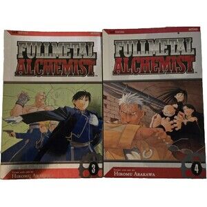 Fullmetal Alchemist, Vol. 3 and 4 VIZ Media Action Hiromu Arakawa